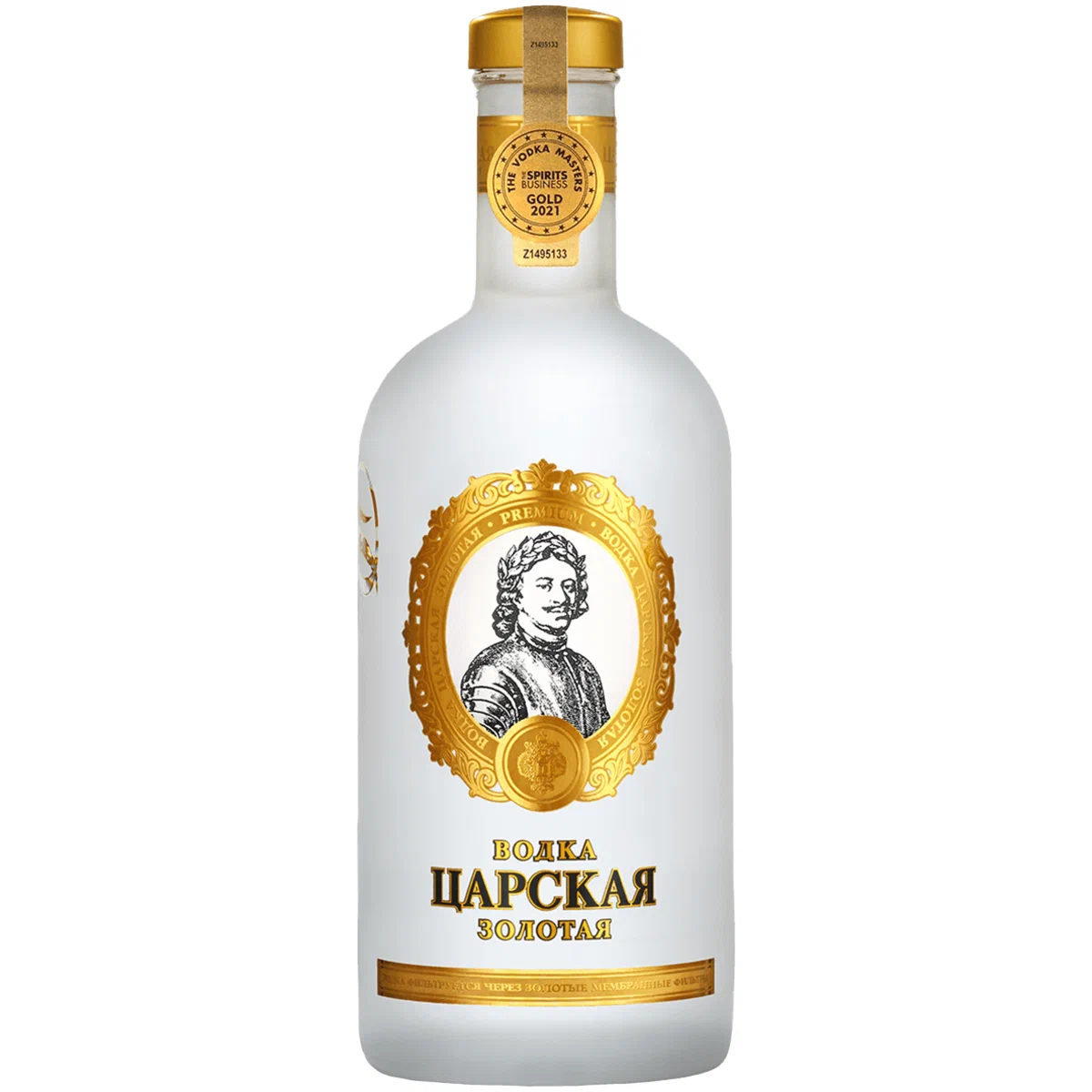 Водка ЦАРСКАЯ ЗОЛОТАЯ 1л